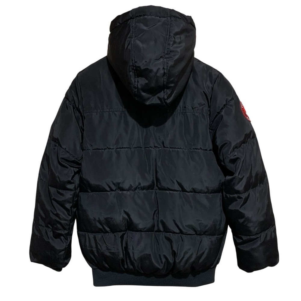 Canada Weather Gear Kids Hooded Jacket Zip Up Button Size Large (14/16) Black - Picture 2 of 9